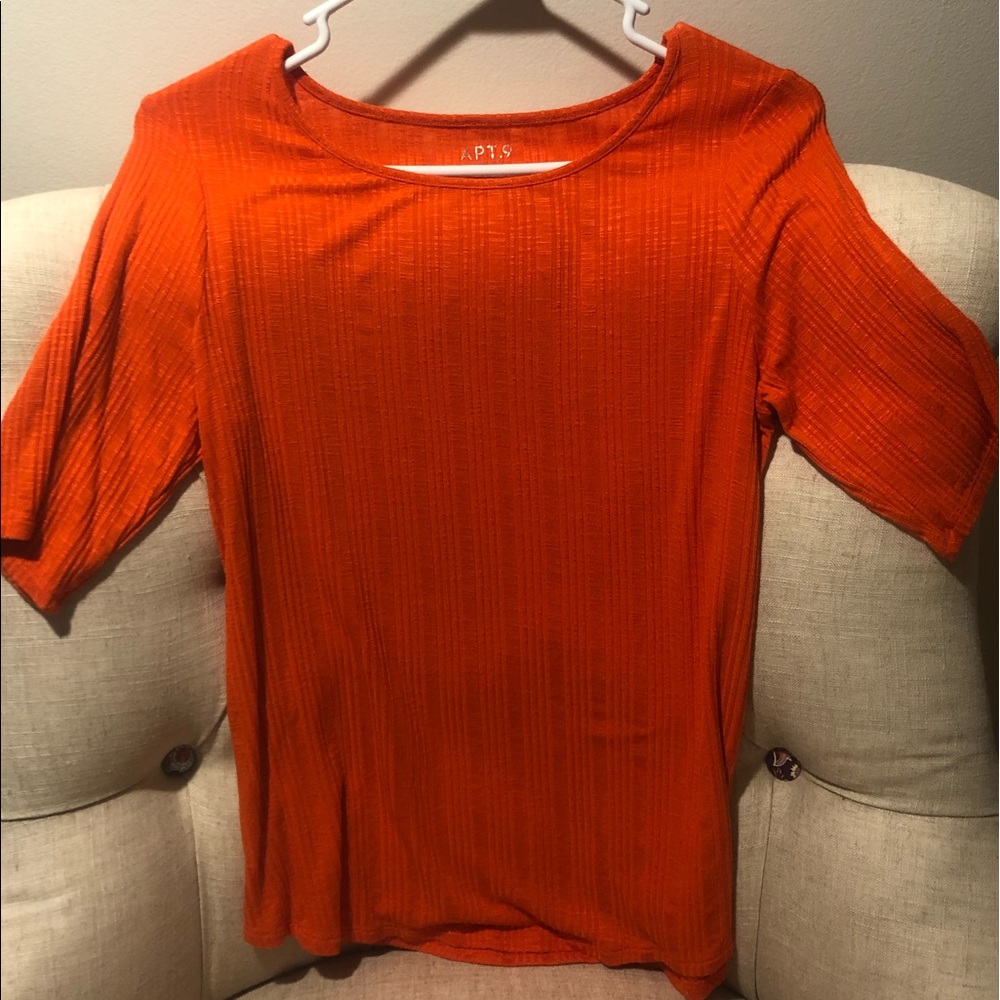 Orange summer top